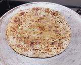 A picture of step 4 of Stuffed Soya paratha.