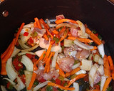 Foto del paso 3 de la receta: Fideos orientales tres delicias