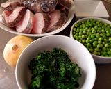 Foto del paso 1 de la receta: Merluza en salsa muy verde