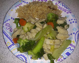 Foto del paso 6 de la receta: Pollo en tiras con vegetales