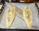 Pas rețetă Turkish pida (pizza turcească) 4 fotografie