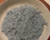 A picture of step 3 of Butterfly Pea Mango Sticky Rice.