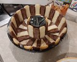 A picture of step 3 of Semifreddo with Pavesini Cookies.