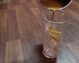A picture of step 4 of Vietnamese Iced Coffee.