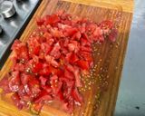 Une image de l'étape 9 de Salade de pommes de terre aux harengs, tomates et oignons.