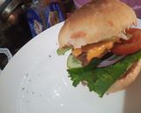 A picture of step 8 of Juicy burger.