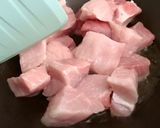 Hình bước làm 2 của món Thịt Heo Hầm Đậu Trắng