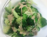胡麻綠花椰菜的食譜步驟3照片