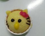 Foto langkah ke 20 dari resep Hello Kitty steam Cake #bekalkhansa.