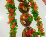 A picture of step 7 of Dhokla e Salsa.