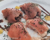 Foto del paso 5 de la receta: Canelón de salmón con duxelles grasa de portobellos