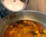A picture of step 4 of Chettinad Restaurant style Country Chicken Curry.