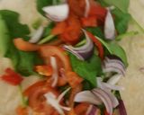A picture of step 2 of My Cod Wrap & Salad 😀.