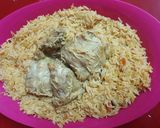 صورة لخطوة 6 من وصفة الكبسة السعودية بالدجاج على طريقتي 🐓😋