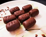 A picture of step 5 of Homemade Bounty Bars.