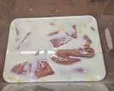 Szaftos-fűszeres pulyka- vagy csirkemell falatok recept fázis 2 fotója