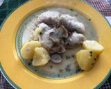 Foto del paso 8 de la receta: Rape en salsa verde de espárragos con almejas