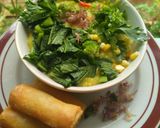Foto langkah ke 4 dari resep Bubur nasi sayuran.