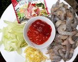 Foto langkah ke 1 dari resep Udang Pedas Manis.