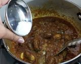 A picture of step 4 of Bagara Baingan.