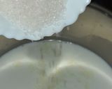 A picture of step 2 of Vanilla fruit Custard.
