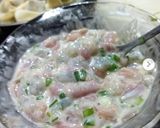 Foto langkah ke 2 dari resep Pangsit udang ayam.