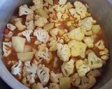 A picture of step 4 of Aloo Gobhi.
