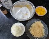 Foto langkah ke 1 dari resep Butter Cake Almond Keju.