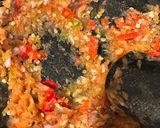 Foto langkah ke 2 dari resep Sambal tempe bayam.