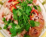 Hình bước làm 2 của món Bê Thui Nhúng Dấm