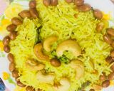 A picture of step 5 of Lemon rice.
