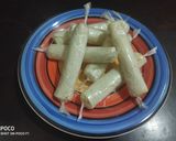 A picture of step 9 of Chilled Cole Slaw Cigars.