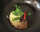 A picture of step 2 of Snake Gourd Poriyal.