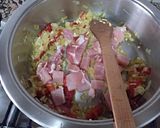 Foto del paso 7 de la receta Arroz con chipirones, lomo de cerdo y gambones