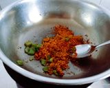 A picture of step 4 of Yummy tasty capsicum basmati rice.