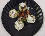 A picture of step 4 of Cucumber cups.