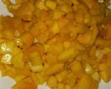 A picture of step 1 of Marie and Mango Delight.