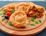 Φωτογραφία βήματος 9 της συνταγής Στριφτά Μεσογειακά Πιτάκια