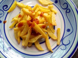 Fries and ketchup