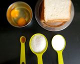A picture of step 1 of Bread pola.