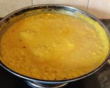 A picture of step 8 of Boondi ki Kadhi.