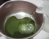 Foto langkah ke 1 dari resep Puding Lumer Matcha (3 bahan).