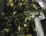 A picture of step 6 of Aloo methi.