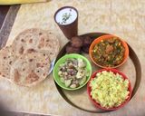 A picture of step 6 of Gujarati (Gujarati Desi Thali).