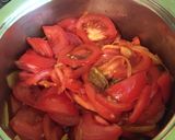 Lecsó tojásosan recept fázis 2 fotója