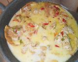Foto langkah ke 5 dari resep Sayur tempe dan telur ceplok.