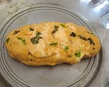 A picture of step 1 of Tasty crispy left over rice tikki.