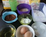 Foto langkah ke 2 dari resep Bolu Kukus Cokelat Gluten Free.