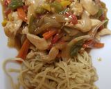 A picture of step 6 of My Chicken, Sweet Peppers. Stir Fry 😘.