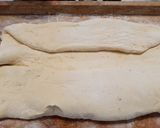 Túrós pogácsa sajtos instant élesztős hajtogatott recept fázis 4 fotója